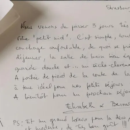 Petit Nid Privatunterkunft Straßburg