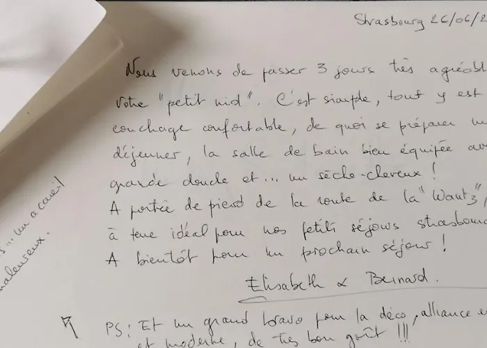 Petit Nid Проживание в семье Страсбург